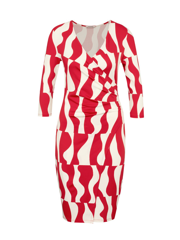 Orsay Rdeča ženska obleka ORSAY