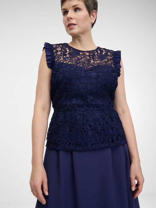 Orsay Temno modro žensko krilo do kolen ORSAY