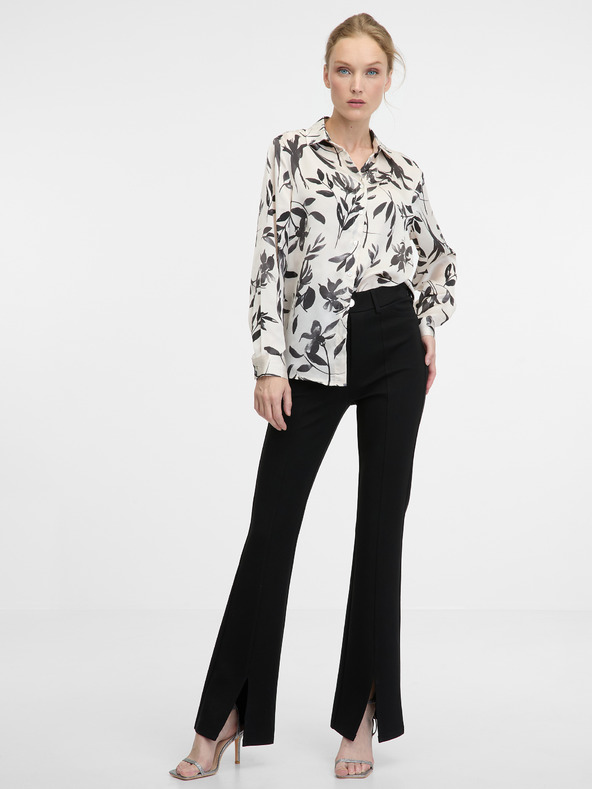 Orsay Črne ženske bootcut hlače ORSAY