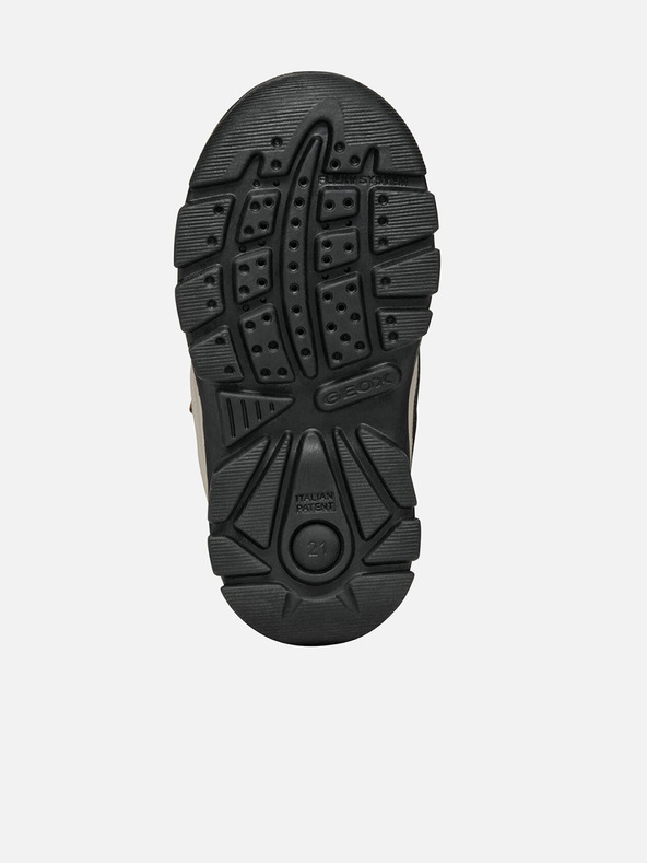 Geox Hnedá chlapčenská zimná obuv Geox Flanfil B Abx