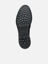 Geox Temno rjave ženske mokasine Geox Walk pleasure