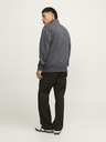 Jack & Jones Siva moška jopa z zadrgo Jack & Jones
