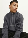Jack & Jones Siva moška jopa z zadrgo Jack & Jones