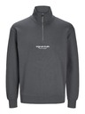 Jack & Jones Siva moška jopa z zadrgo Jack & Jones