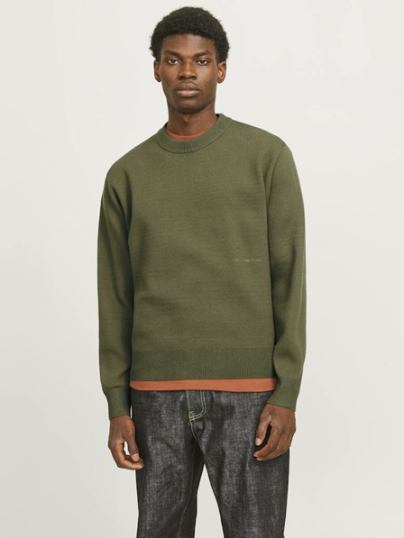 Jack & Jones Kaki Jack & Jones Vester Moški pulover