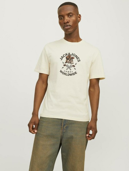 Jack & Jones Moška majica Jack & Jones Seven Cream