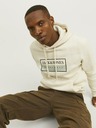 Jack & Jones Kremasta moška jopica s kapuco Jack & Jones Frederik