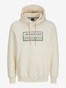 Jack & Jones Kremasta moška jopica s kapuco Jack & Jones Frederik