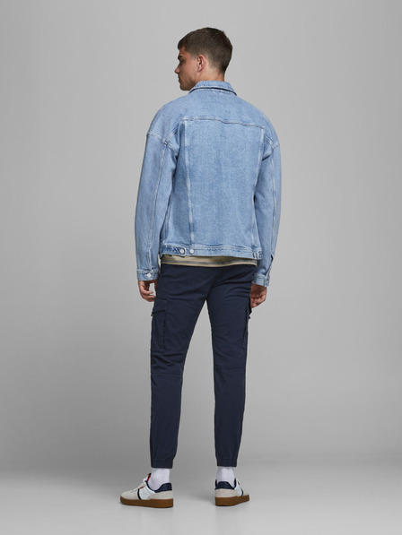 Jack & Jones Temno modre hlače Jack & Jones Paul