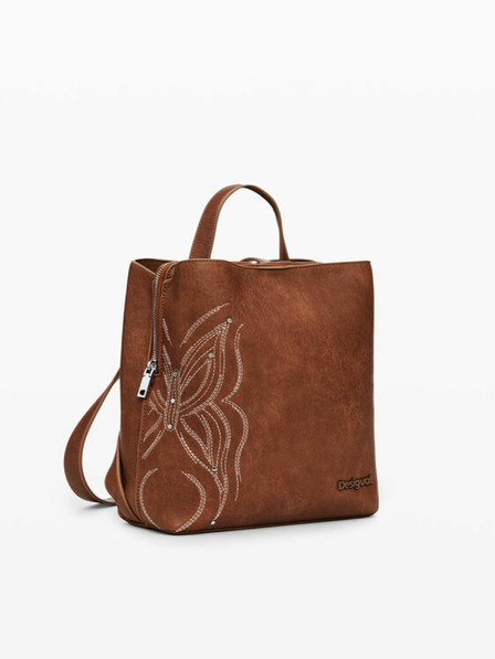 Desigual Desigual Ženski nahrbtnik Reprise Goodall Sand Brown Desigual