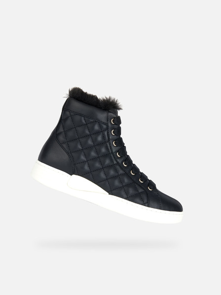 Geox Črne ženske superge Geox Lauressa A - Nappa