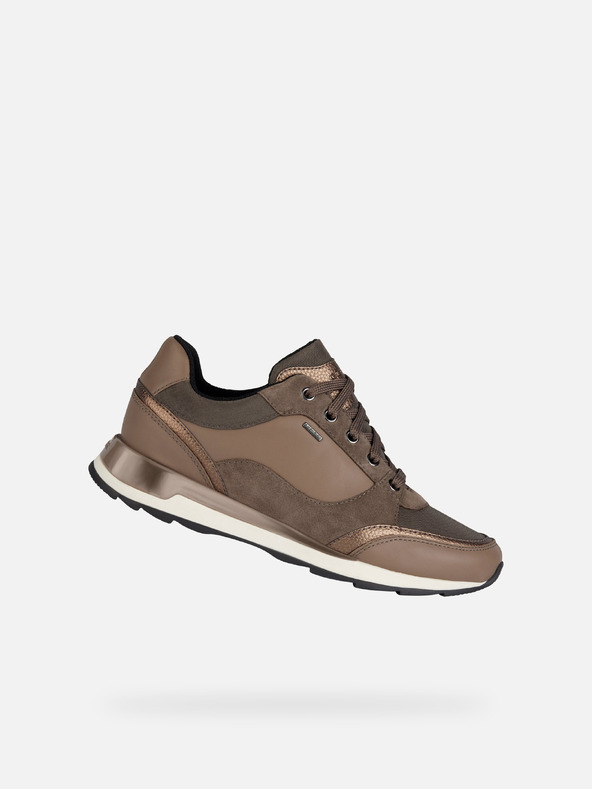 Geox Rjavi ženski copati Geox New Aneko B ABX