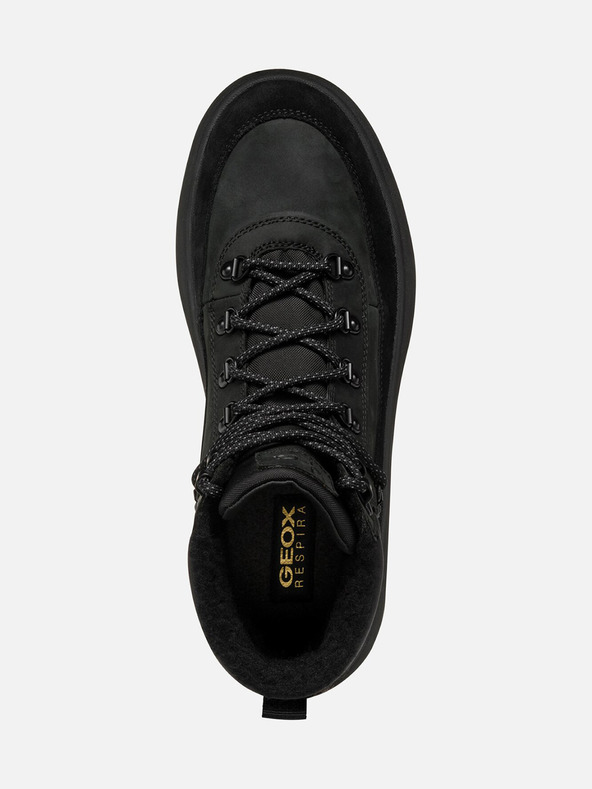 Geox Črni moški gležnjarji Geox Granito + Grip B A