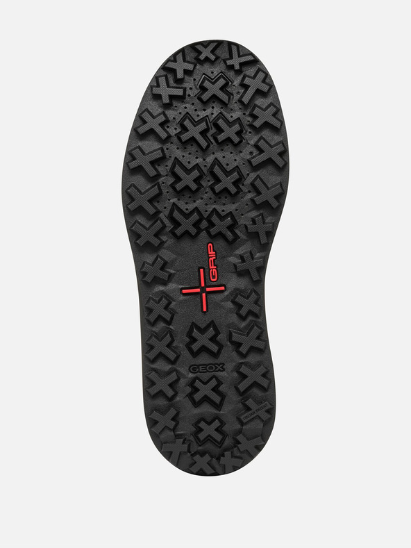 Geox Črni moški gležnjarji Geox Granito + Grip B A