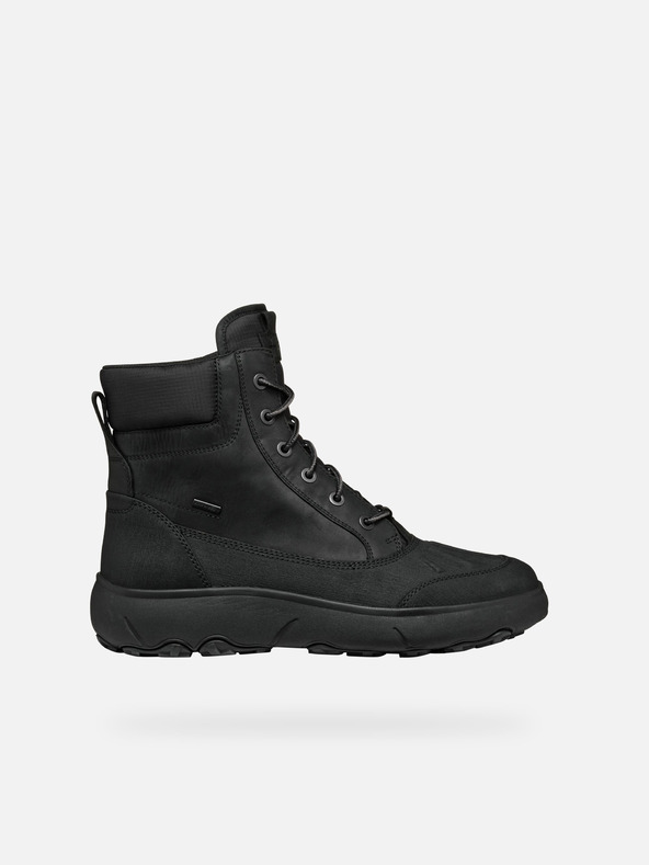 Geox Črni moški gležnjarji Geox Nebula + Grip AB