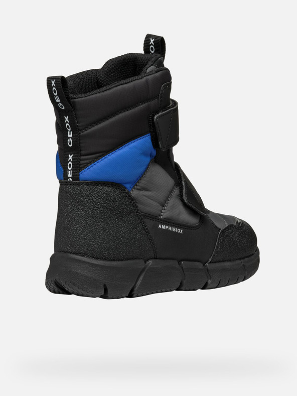 Geox Sivé chlapčenské členkové topánky Geox Flexyper B Abx