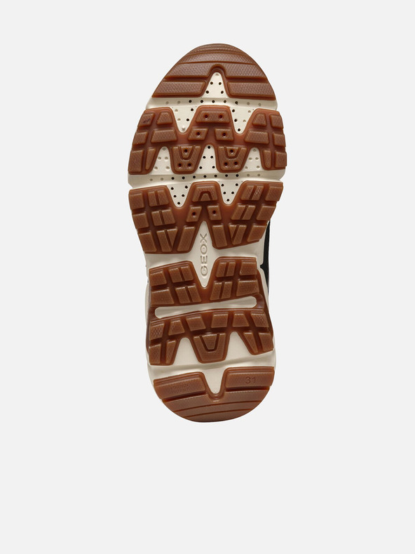 Geox Tmavo modrá chlapčenské členkové topánky Geox Flexyper Plus