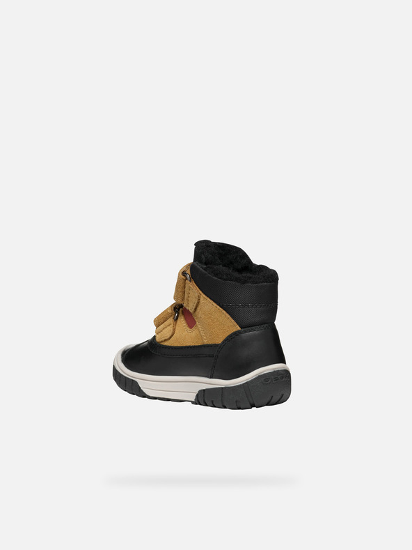 Geox Črni otroški gležnarji Geox Omar WPF