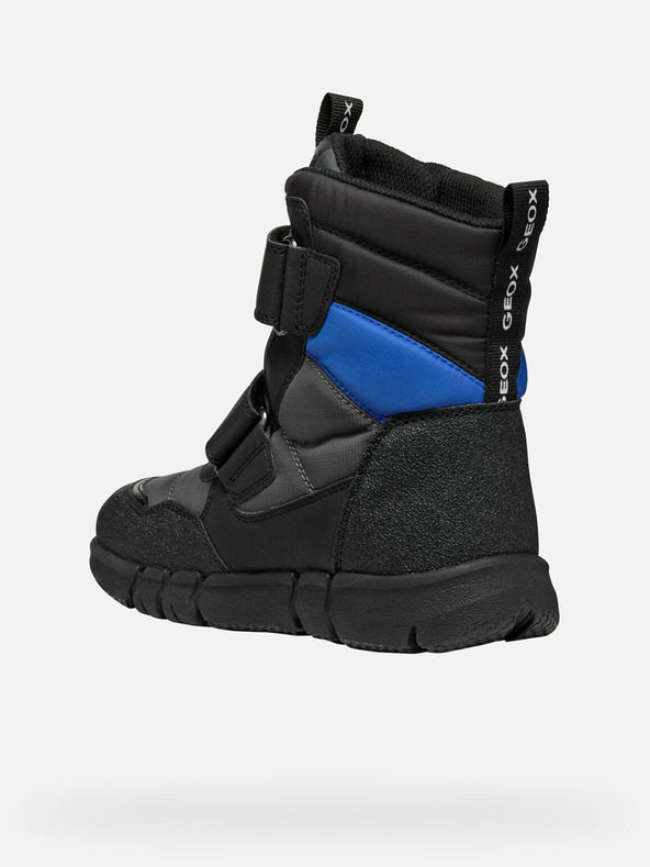 Geox Sivé chlapčenské členkové topánky Geox Flexyper B Abx