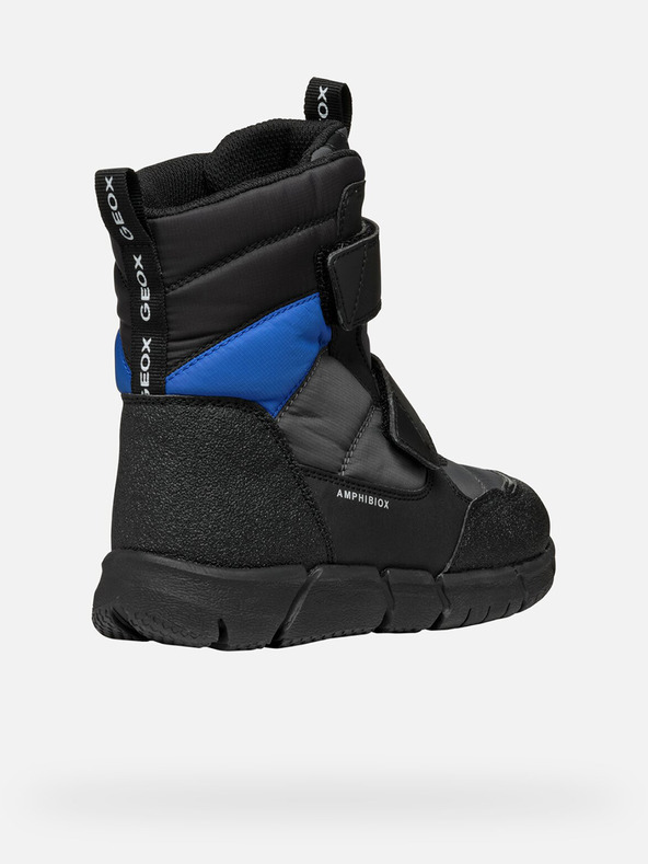 Geox Sivé chlapčenské členkové topánky Geox Flexyper B Abx