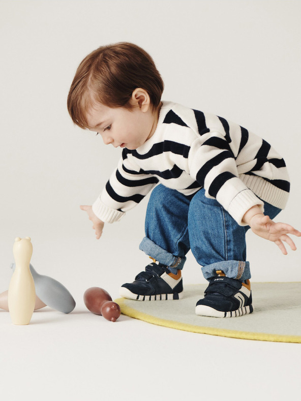 Geox Dečki prvi koraki Geox Iupidoo Modre