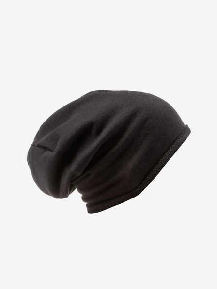 Ombre Clothing Črna moška kapa Ombre oblačila H026
