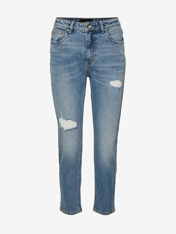 Vero Moda Modre kavbojke ravnega kroja VERO MODA