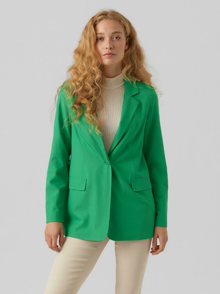 Vero Moda Zelena ženska prevelika jakna VERO MODA Zelda