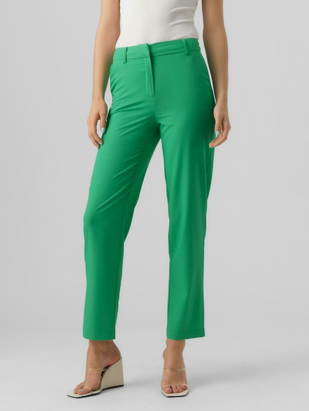 Vero Moda Zelene ženske hlače VERO MODA Zelda