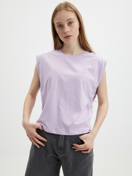 Vero Moda Svetlo vijolična VERO MODA ženska osnovna majica Panna
