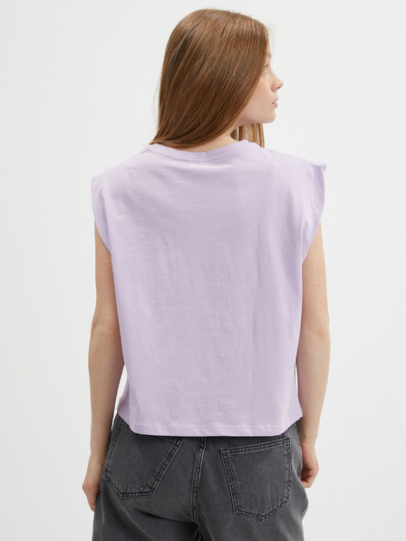 Vero Moda Svetlo vijolična VERO MODA ženska osnovna majica Panna