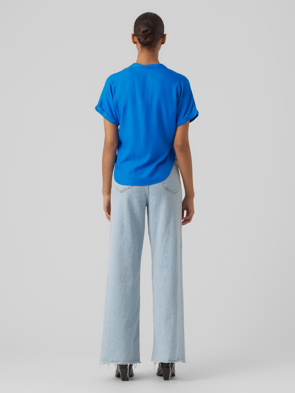 Vero Moda Modra bluza VERO MODA Beauty