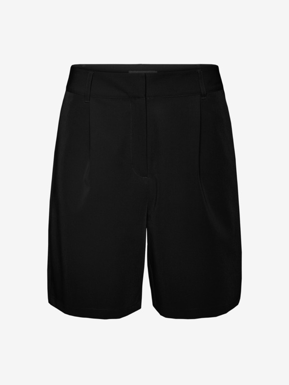 Vero Moda Črne ženske kratke hlače VERO MODA Zelda