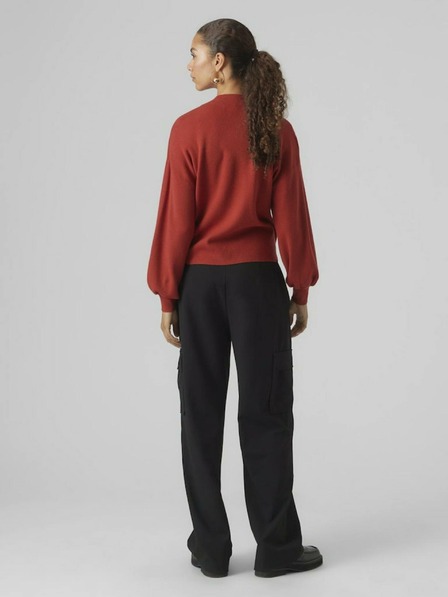 Vero Moda VERO MODA Nancy Rdeč ženski pulover