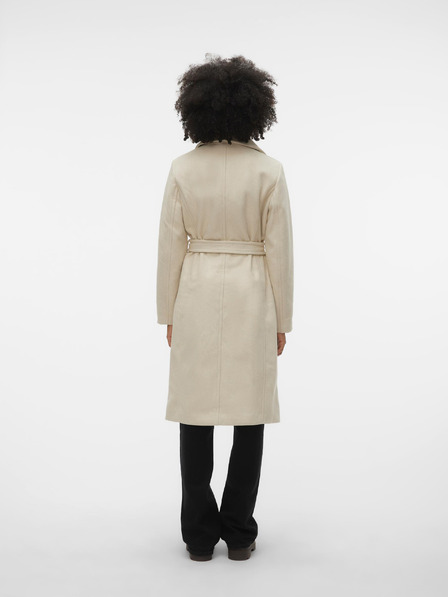 Vero Moda Kremast ženski plašč VERO MODA Paula