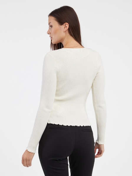 Vero Moda VERO MODA Evie kremni ženski pulover