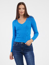 Vero Moda Modri ženski pulover VERO MODA Evie