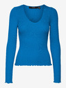 Vero Moda Modri ženski pulover VERO MODA Evie