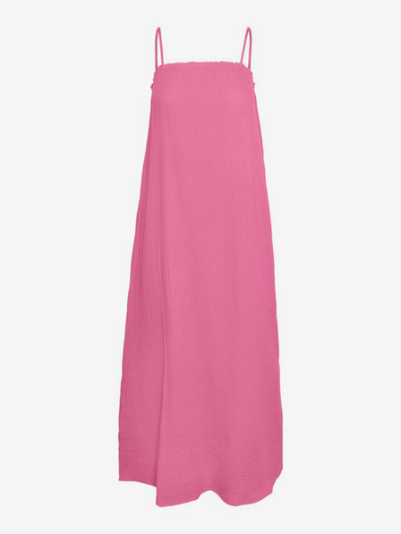 Vero Moda Vero Moda Natali Temno rožnata ženska obleka Maxi
