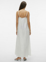 Vero Moda Bela ženska maxi obleka Vero Moda Natali