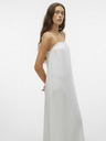 Vero Moda Bela ženska maxi obleka Vero Moda Natali