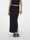 Vero Moda Črno žensko midi krilo brez rokavov Vero Moda Mary