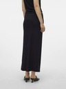 Vero Moda Črno žensko midi krilo brez rokavov Vero Moda Mary