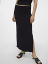 Vero Moda Črno žensko midi krilo brez rokavov Vero Moda Mary