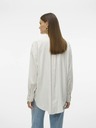 Vero Moda Bežno-belo črtasto žensko majico Vero Moda Nora