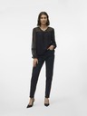Vero Moda Črna bluza Vero Moda Leah