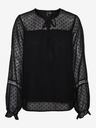 Vero Moda Črna bluza Vero Moda Leah