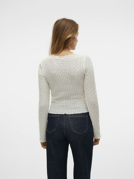 Vero Moda Bela ženska majica Vero Moda Shelby