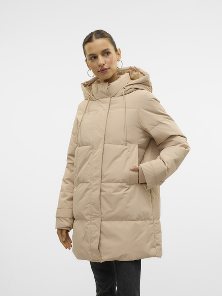 Vero Moda Vero Moda Leonielea Bež Ženski puhovnik