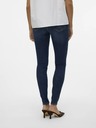 Vero Moda Temno modre ženske oprijete kavbojke Vero Moda